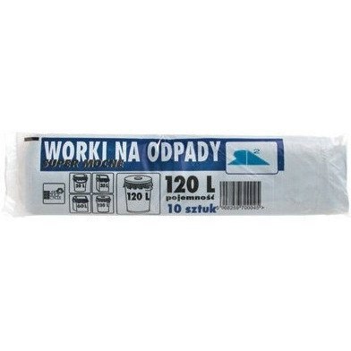Worki na śmieci LDPE 120L czarne(10 szt) 70cm/110cm Worki na śmieci LDPE 120L czarne(10 szt) 70cm/110cm