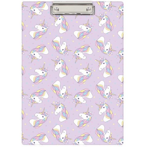 Deska z klipem A4 z nadrukiem UNICORN KHN-01-30 BIURFOL Deska z klipem A4 z nadrukiem UNICORN KHN-01-30 BIURFOL