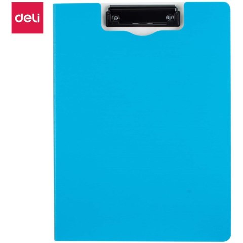 Deska z klipem pionowa A4 zamykana PP RIO niebieska EF75002 BLUE DELI Deska z klipem pionowa A4 zamykana PP RIO niebieska EF75002 BLUE DELI
