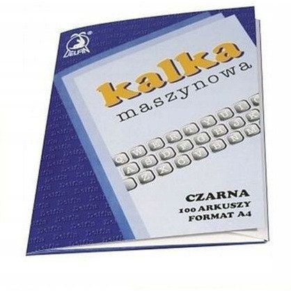 Kalka maszynowa A4 100 arkuszy DELFIN Kalka maszynowa A4 100 arkuszy DELFIN