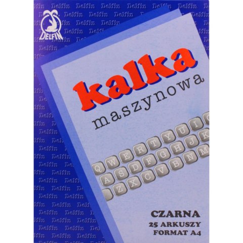 Kalka maszynowa A4 25 arkuszy DELFIN Kalka maszynowa A4 25 arkuszy DELFIN