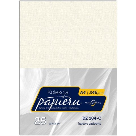 Karton wizytówkowy A4 246g DZ104-C (25) MICHALCZYK I PROKOP Karton wizytówkowy A4 246g DZ104-C (25) MICHALCZYK I PROKOP