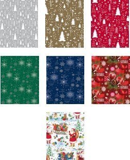 Papier świąteczny w rolce 70x200cm ROYALITE 9573916 HERLITZ Papier świąteczny w rolce 70x200cm ROYALITE 9573916 HERLITZ