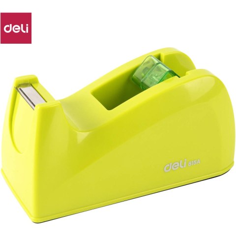 Podajnik do taśmy klejącej RIO zielony E815A GREEN DELI Podajnik do taśmy klejącej RIO zielony E815A GREEN DELI