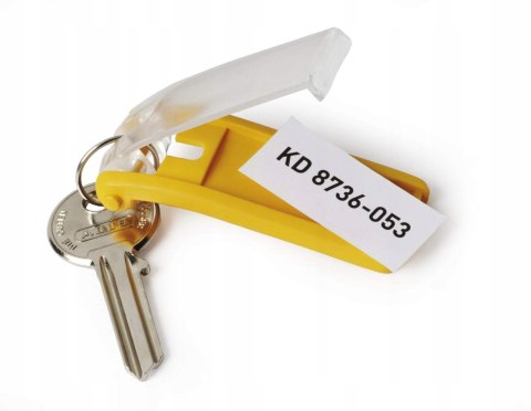 Zawieszki do kluczy (6szt.) czarne 195701 DURABLE KEY CLIP Zawieszki do kluczy (6szt.) czarne 195701 DURABLE KEY CLIP