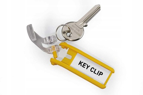 Zawieszki do kluczy (6szt.) czerwone 195703 DURABLE KEY CLIP Zawieszki do kluczy (6szt.) czerwone 195703 DURABLE KEY CLIP