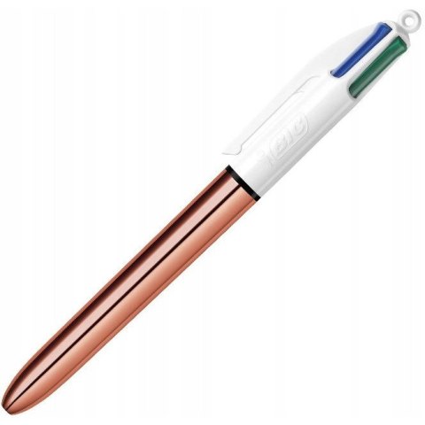 Długopis 4 COLOURS ROSE GOLD BIC 951737 Długopis 4 COLOURS ROSE GOLD BIC 951737