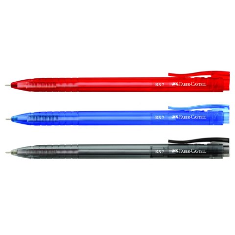 Długopis automatyczny RX7 0,7mm niebieski FC545451 FABER-CASTELL Długopis automatyczny RX7 0,7mm niebieski FC545451 FABER-CASTELL