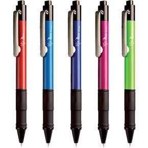Długopis automatyczny niebieski 0,7mm KD941-NM obudowa mix kolorów TETIS Długopis automatyczny niebieski 0,7mm KD941-NM obudowa mix kolorów TETIS