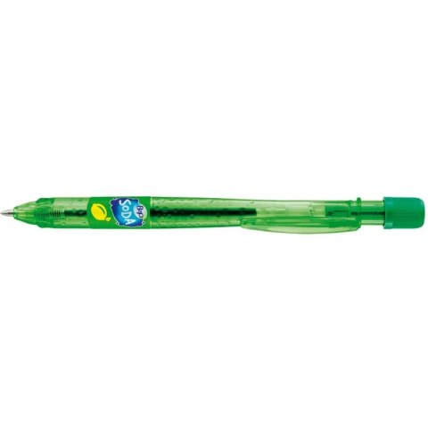 Długopis olejowy SODA BG zielona limonka PIBP-B2PS-M-LGG-BG PILOT Długopis olejowy SODA BG zielona limonka PIBP-B2PS-M-LGG-BG PILOT
