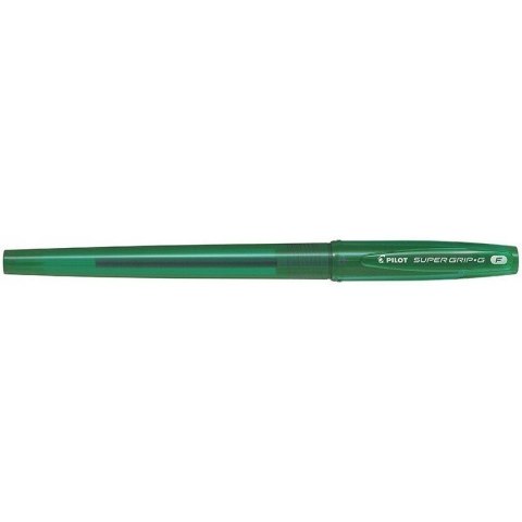 Długopis olejowy ze skuwką PILOT SUPER GRIP zielony BPS-GG-F-G Długopis olejowy ze skuwką PILOT SUPER GRIP zielony BPS-GG-F-G