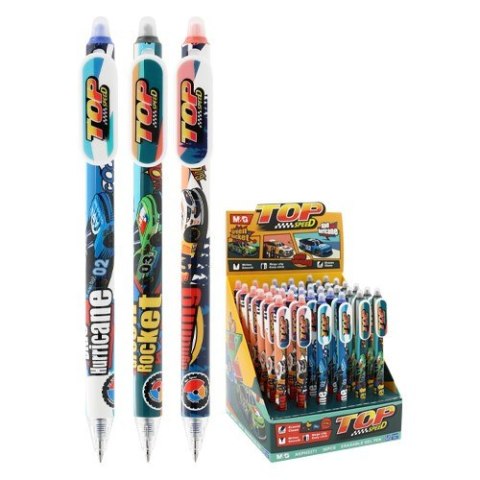 Długopis wymazywalny Top Speed automatyczny 0.5mm niebieski MG AKPH3371 MG Długopis wymazywalny Top Speed automatyczny 0.5mm niebieski MG AKPH3371 MG