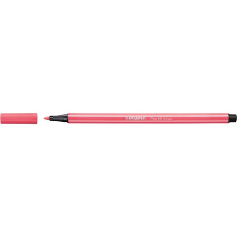 Flamaster STABILO PEN 68/040 czerwony fluo Flamaster STABILO PEN 68/040 czerwony fluo