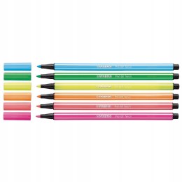Flamaster STABILO PEN 6806-1 6szt fluo