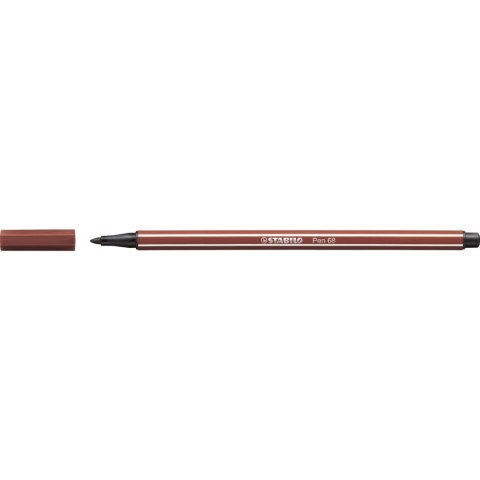 Flamaster STABILO PEN 68/38 brązowy/sangwina Flamaster STABILO PEN 68/38 brązowy/sangwina