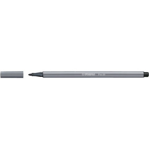 Flamaster STABILO PEN 68/96 ciemno szary Flamaster STABILO PEN 68/96 ciemno szary