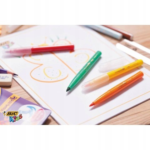 Flamastry 10kol.VISAQUARELLE 828964 BIC z koń.pędzelkową Flamastry 10kol.VISAQUARELLE 828964 BIC z koń.pędzelkową