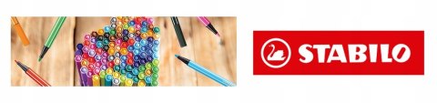 Flamastry STABILO PEN 6810/PL 10 kolorów Flamastry STABILO PEN 6810/PL 10 kolorów