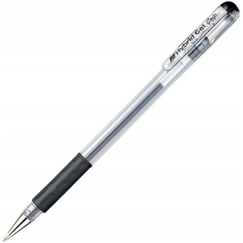 Pióro żelowe PENTEL K116 czarny z gumowym uchwytem Hybrid Gel Grip Pióro żelowe PENTEL K116 czarny z gumowym uchwytem Hybrid Gel Grip