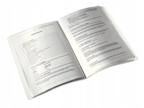 Album ofertowy 20kieszeni LEITZ WOW różowy 46310023 Album ofertowy 20kieszeni LEITZ WOW różowy 46310023