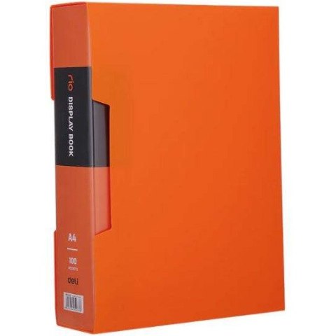 Album ofertowy A4 100 koszulek RIO pomarańczowy E5037 ORANGE DELI Album ofertowy A4 100 koszulek RIO pomarańczowy E5037 ORANGE DELI