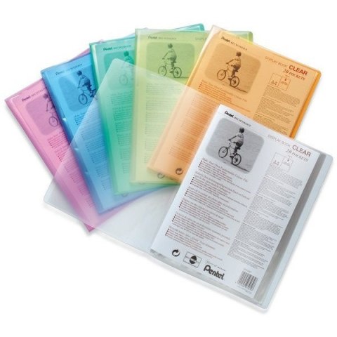 Album ofertowy A4 20kieszeni zielony DCF242D CLEAR PENTEL RECYCOLOGY Album ofertowy A4 20kieszeni zielony DCF242D CLEAR PENTEL RECYCOLOGY