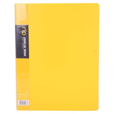 Album ofertowy A4 30 koszulek RIO żółty 5033 YELLOW DELI Album ofertowy A4 30 koszulek RIO żółty 5033 YELLOW DELI