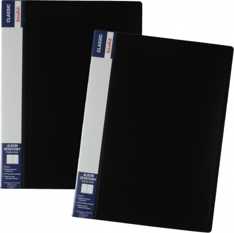 Album ofertowy CLASSIC 30kieszeni czarny BIURFOL AOF-03-05 Album ofertowy CLASSIC 30kieszeni czarny BIURFOL AOF-03-05