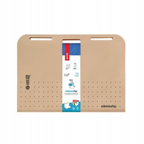 Blok samoprzylepny do flichartów STIKKIESFLIP biały w kropki teczka kartonowa 50k 70x42cm MB002 MEMOBE Blok samoprzylepny do flichartów STIKKIESFLIP biały w kropki teczka kartonowa 50k 70x42cm MB002 MEMOBE