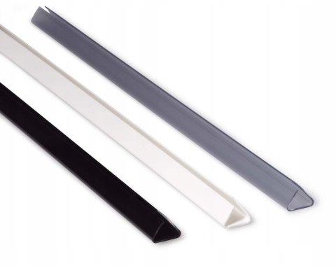 Grzbiety zaciskowe A4 12mm 40-100k(25szt) przezroczyste 291219 DURABLE Grzbiety zaciskowe A4 12mm 40-100k(25szt) przezroczyste 291219 DURABLE