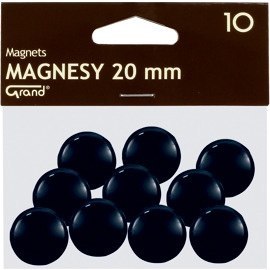 Magnesy 20mm czarne (10szt.) 130-1687 GRAND Magnesy 20mm czarne (10szt.) 130-1687 GRAND