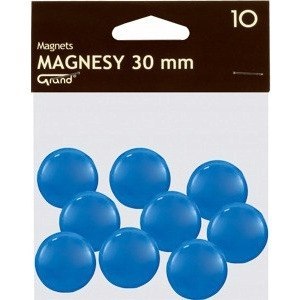 Magnesy 30mm niebieskie (10szt.) 130-1696 GRAND Magnesy 30mm niebieskie (10szt.) 130-1696 GRAND
