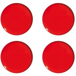 Magnesy do tablic czerwone 40mm (4szt.) GM402-C4 TETIS