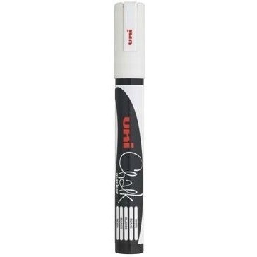 Marker kredowy UNI PWE-5M 1.8mm-2.5mm biały UNPWE5M/DBI Marker kredowy UNI PWE-5M 1.8mm-2.5mm biały UNPWE5M/DBI