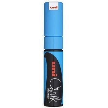 Marker kredowy UNI PWE-8K 8mm niebieski UNPWE8K/6JNI Marker kredowy UNI PWE-8K 8mm niebieski UNPWE8K/6JNI