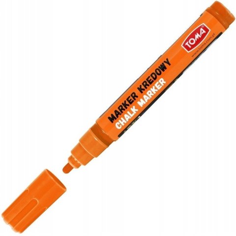 Marker kredowy końcówka 4.5mm pomarańczowy TO-292 52 TOMA Marker kredowy końcówka 4.5mm pomarańczowy TO-292 52 TOMA