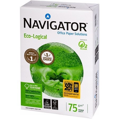 Papier ksero A4 75g NAVIGATOR ECO LOGIC 500ark 82467A75 Papier ksero A4 75g NAVIGATOR ECO LOGIC 500ark 82467A75