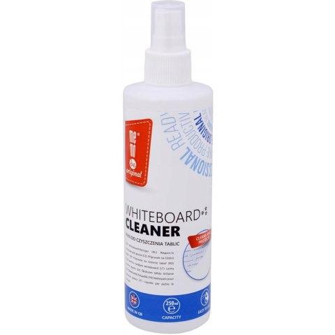 Płyn do czyszczenia tablic suchościeralnych 250ml MP001 MEMOBE Płyn do czyszczenia tablic suchościeralnych 250ml MP001 MEMOBE