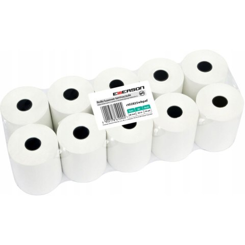 Rolki termiczne 28x25m 10szt EMERSON rt02825wkbpaf BPA FREE Rolki termiczne 28x25m 10szt EMERSON rt02825wkbpaf BPA FREE