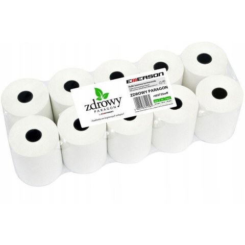 Rolki termiczne 57x25m 10szt EMERSON rt05725wkff zdrowy paragon Rolki termiczne 57x25m 10szt EMERSON rt05725wkff zdrowy paragon