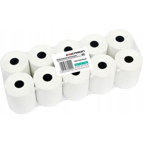 Rolki termiczne 57mmx30m (10szt) EMERSON rt05730wkbpaf BPA FREE bez bisfenolu Rolki termiczne 57mmx30m (10szt) EMERSON rt05730wkbpaf BPA FREE bez bisfenolu
