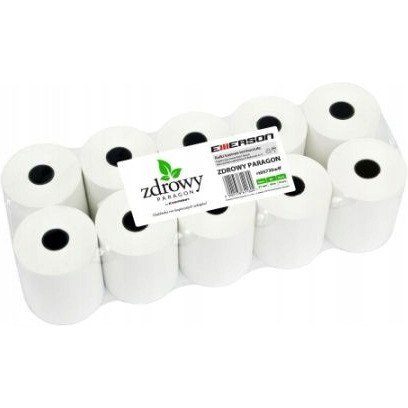 Rolki termiczne 57mmx30m (10szt) EMERSON rt05730wkff zdrowy paragon Rolki termiczne 57mmx30m (10szt) EMERSON rt05730wkff zdrowy paragon