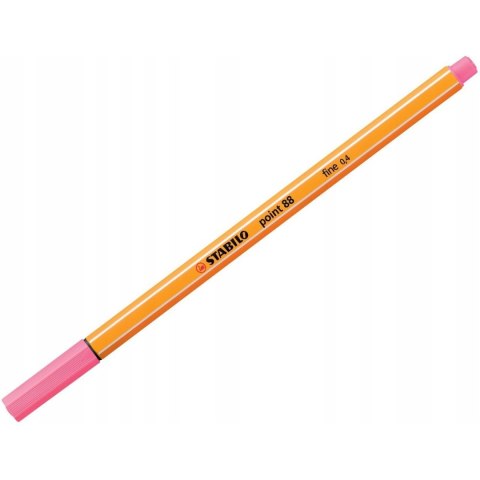 Cienkopis STABILO point 88/29 0,4mm róż jasny Cienkopis STABILO point 88/29 0,4mm róż jasny