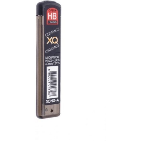 Grafity do ołówka automatycznego XQ 0.7mm HB DONG-A Grafity do ołówka automatycznego XQ 0.7mm HB DONG-A