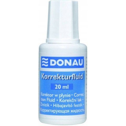 Korektor w pędzelku 20ml 7615001-99 DONAU Korektor w pędzelku 20ml 7615001-99 DONAU