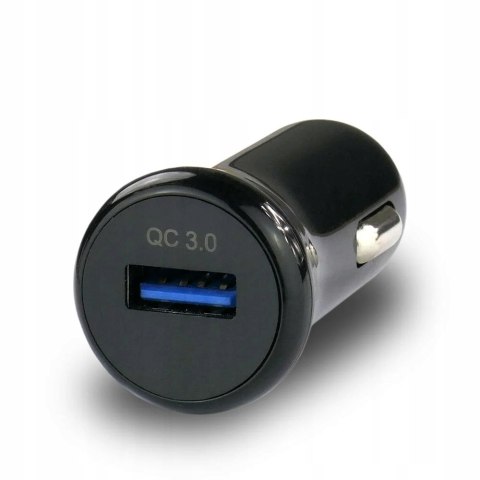 Ładowarka samochodowa EVERACTIVE USB 3.0 18W (CC-10) Ładowarka samochodowa EVERACTIVE USB 3.0 18W (CC-10)