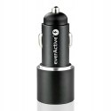 Ładowarka samochodowa EVERACTIVE USB 3.0 + USB-C 36W (CC-20Q)