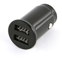Ładowarka samochodowa PLATINET 2xUSB-A 2,1A 10W czarna (44992)