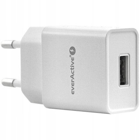 Ładowarka sieciowa 230V EVERACTIVE SC-200 1xUSB 2,4A biała Ładowarka sieciowa 230V EVERACTIVE SC-200 1xUSB 2,4A biała