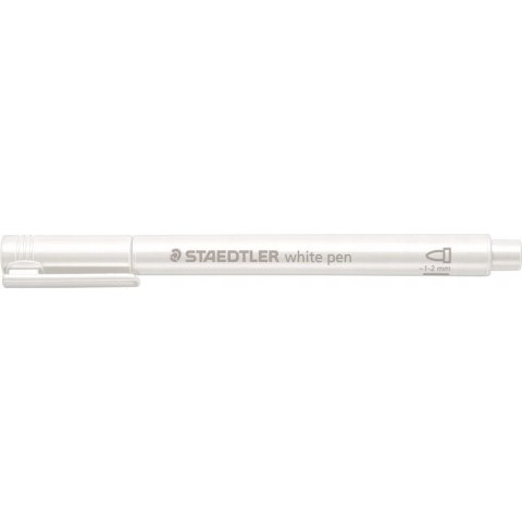 Marker metaliczny biały okrągły M 1-2mm S 8323-0 STAEDTLER Marker metaliczny biały okrągły M 1-2mm S 8323-0 STAEDTLER